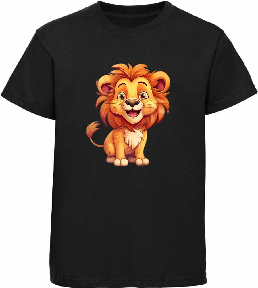 Bedrucktes Kinder T-Shirt Baby Löwe i275